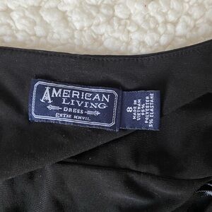 American Living Black Dress with Branded Tag